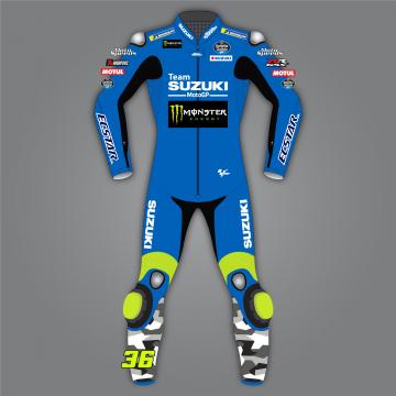Joan Mir Suzuki One Piece Leather Suit MotoGP 2022