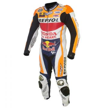 Marc Marquez Leather Suit Honda Repsol MotoGP 2015
