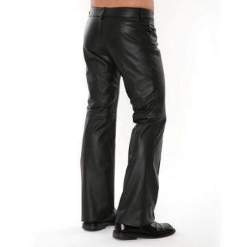 Smokin Hot Mens Black Leather Pants