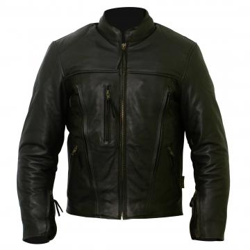 Motorcycle CE Armor Waterproof Leather Jacket