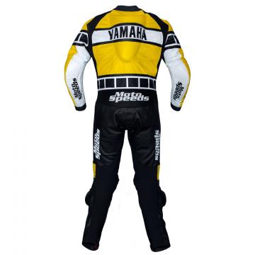 Yamaha Racing Leather Suit Yellow